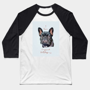 I Love My French Bulldog Baseball T-Shirt